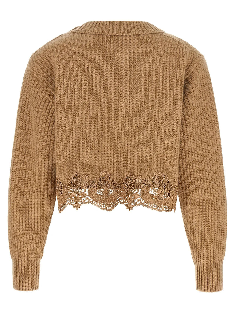 Chloé Sample Sale | Chloé Beige Wool Cardigan - | Designer outlet