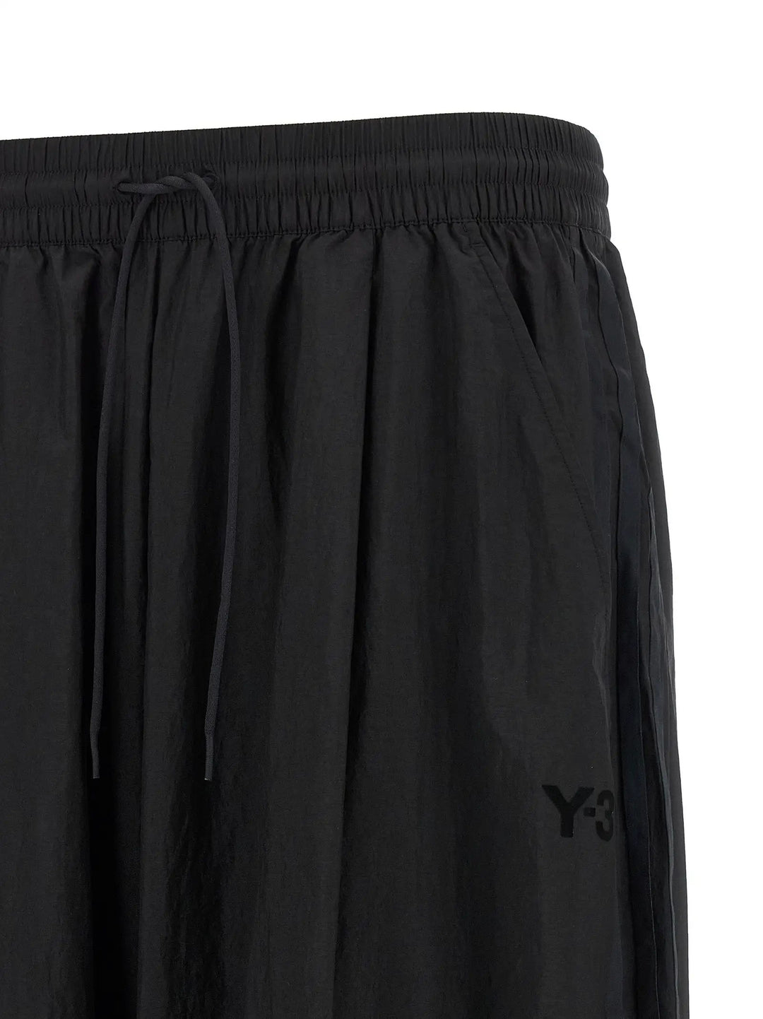 Y-3 Sample Sale | Y-3 Black Polyamide Athletic Pants - | Designer outlet