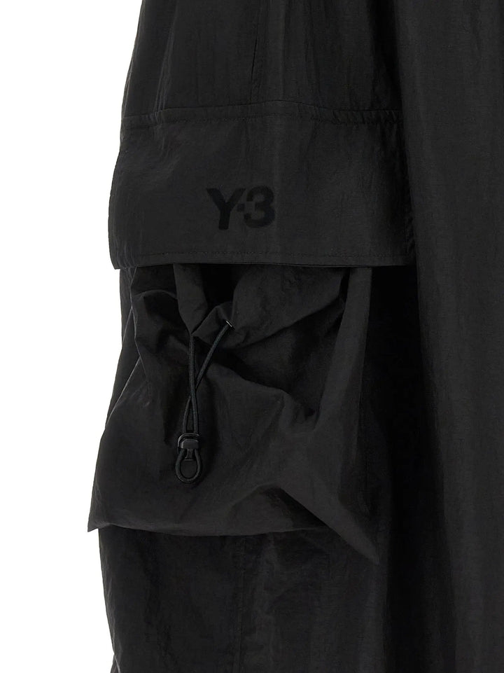 Y-3 Sample Sale | Y-3 Black Polyamide Cargo Pants - | Designer outlet