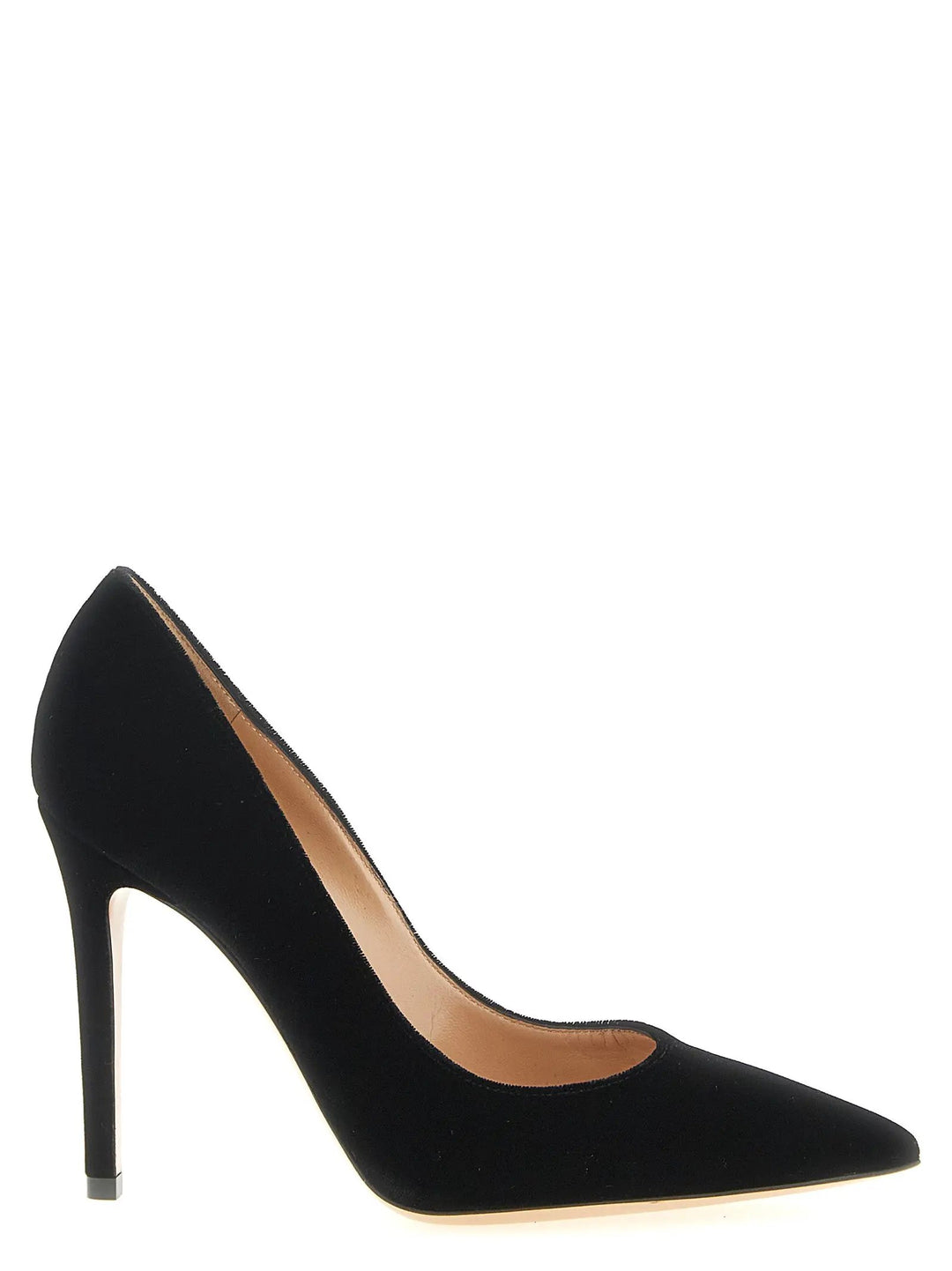 Gianvito Rossi Sample Sale | Gianvito Rossi Black Textile High Heel Pumps - | Designer outlet