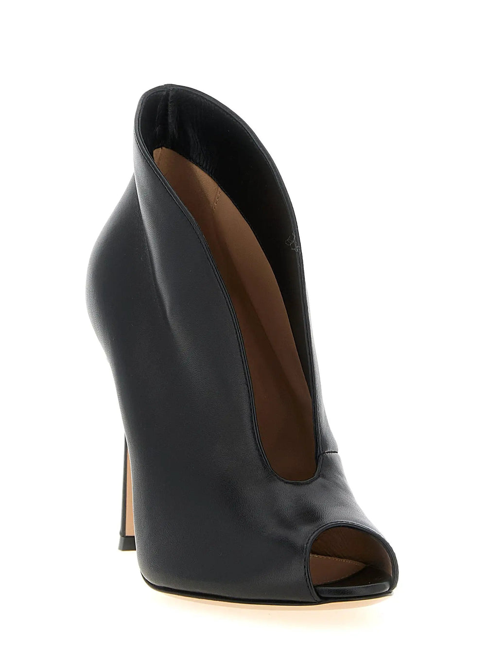 Gianvito Rossi Sample Sale | Gianvito Rossi Black Lamb Leather Ankle Boots - | Designer outlet