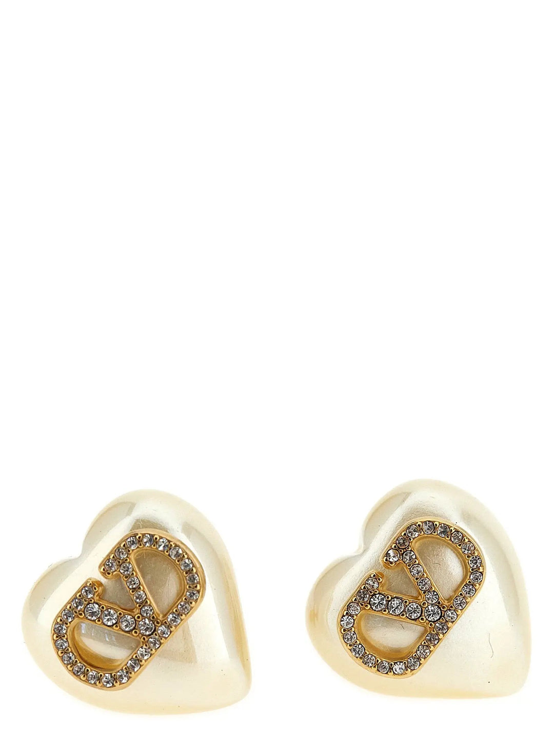 Valentino Garavani Sample Sale | Valentino Garavani Gold Brass Earrings - | Designer outlet