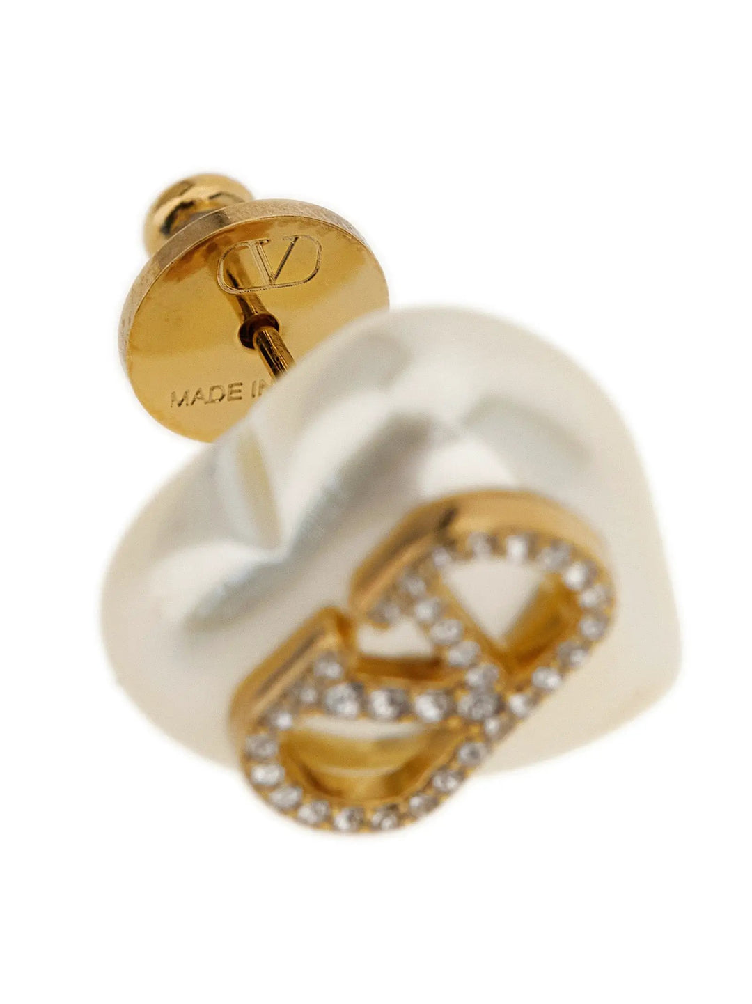 Valentino Garavani Sample Sale | Valentino Garavani Gold Brass Earrings - | Designer outlet