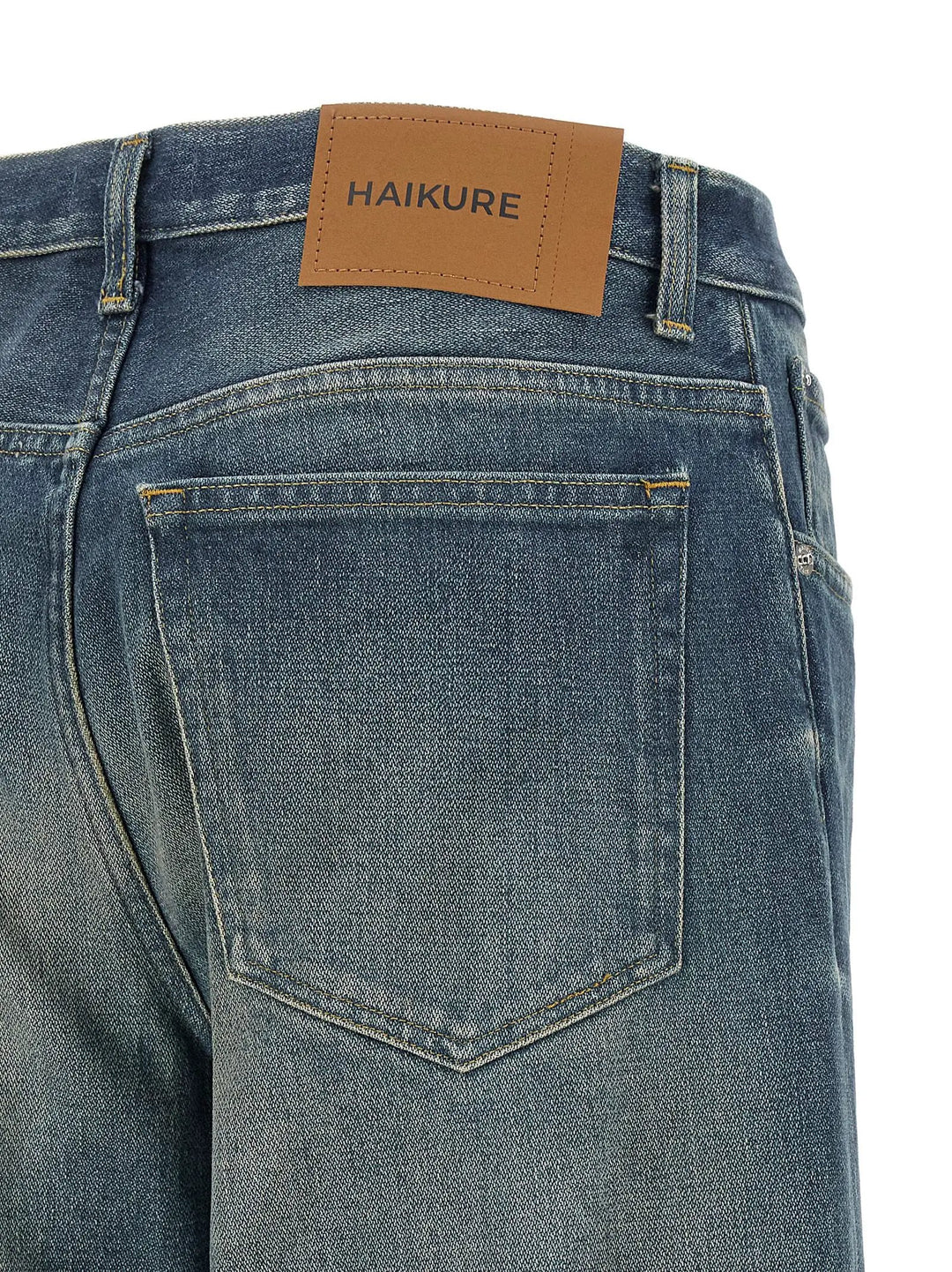 Haikure Sample Sale | Haikure Blue Cotton Flared Jeans - | Designer outlet