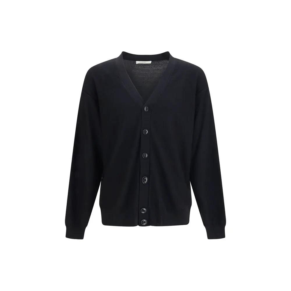 Lemaire Black Wool Oves Aries Cardigan
