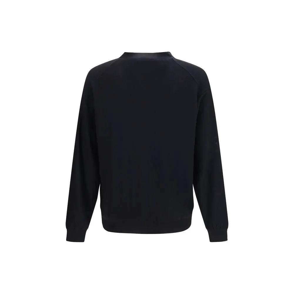 Lemaire Black Wool Oves Aries Cardigan