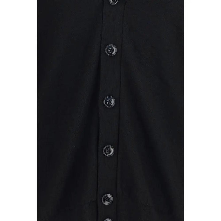 Lemaire Black Wool Oves Aries Cardigan