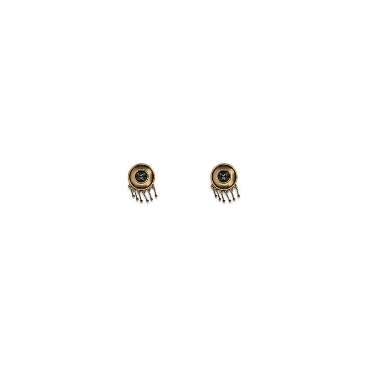 Versace Gold Brass Earrings