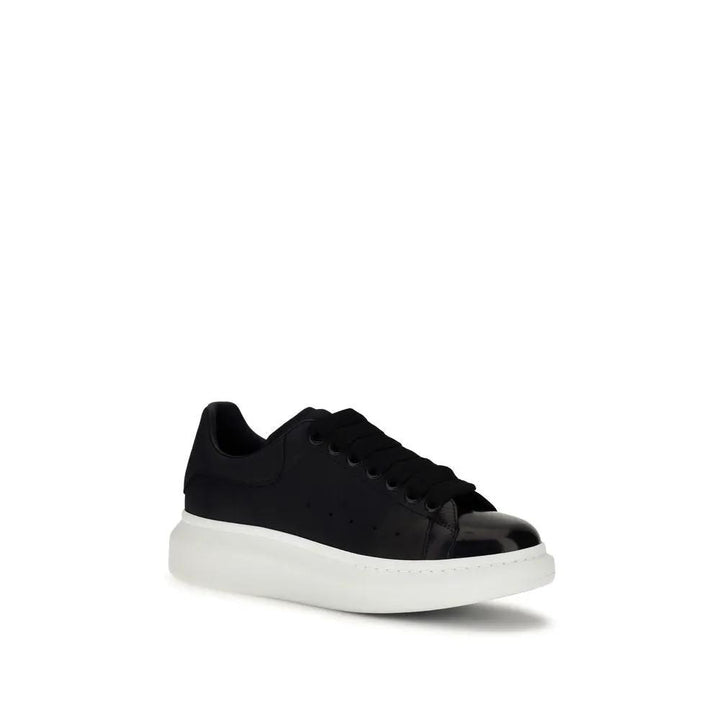 Alexander McQueen Blue Calf Leather Bos Taurus Chunky Sneakers