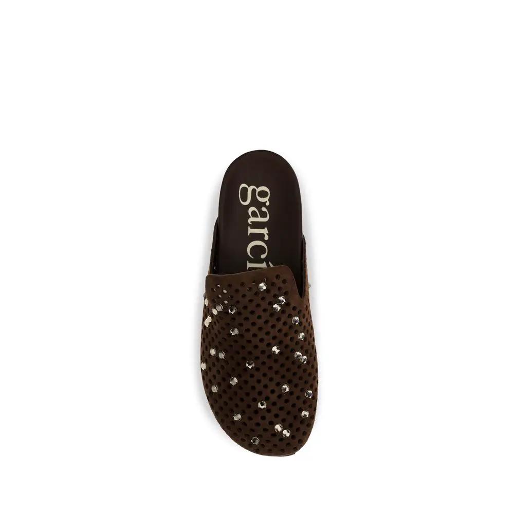Pedro García Brown Calf Leather Bos Taurus Mules
