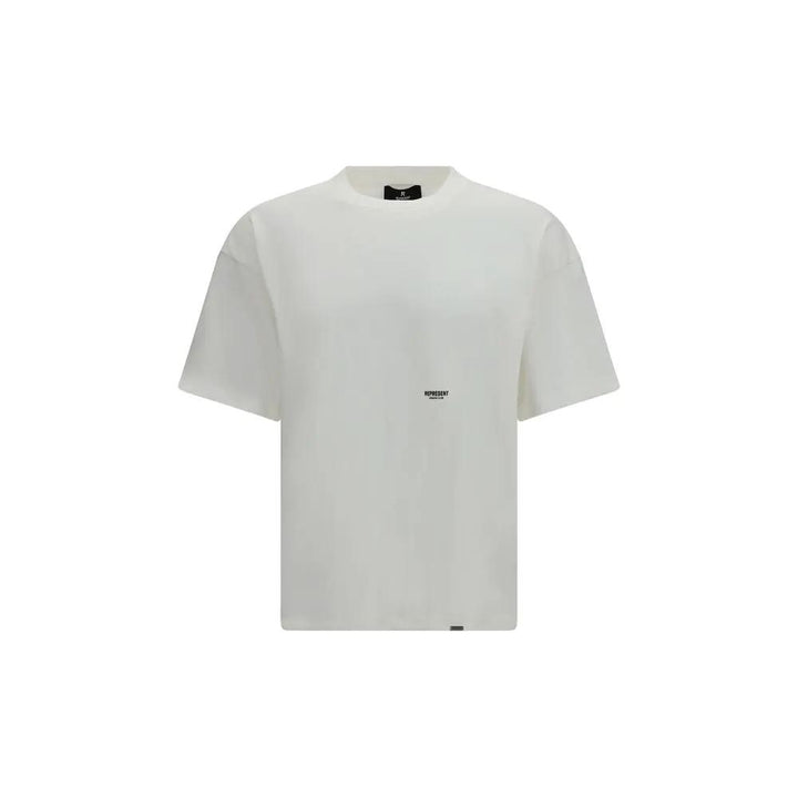 Represent White Cotton T-Shirt