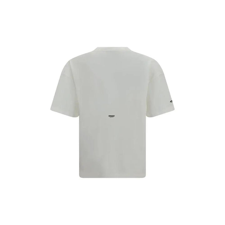 Represent White Cotton T-Shirt