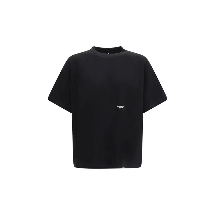 Represent Black Cotton T-Shirt