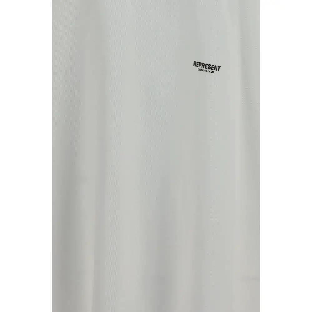 Represent White Cotton T-Shirt