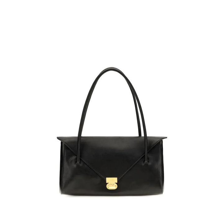 Marni Black Calf Leather Bos Taurus Shoulder Bag