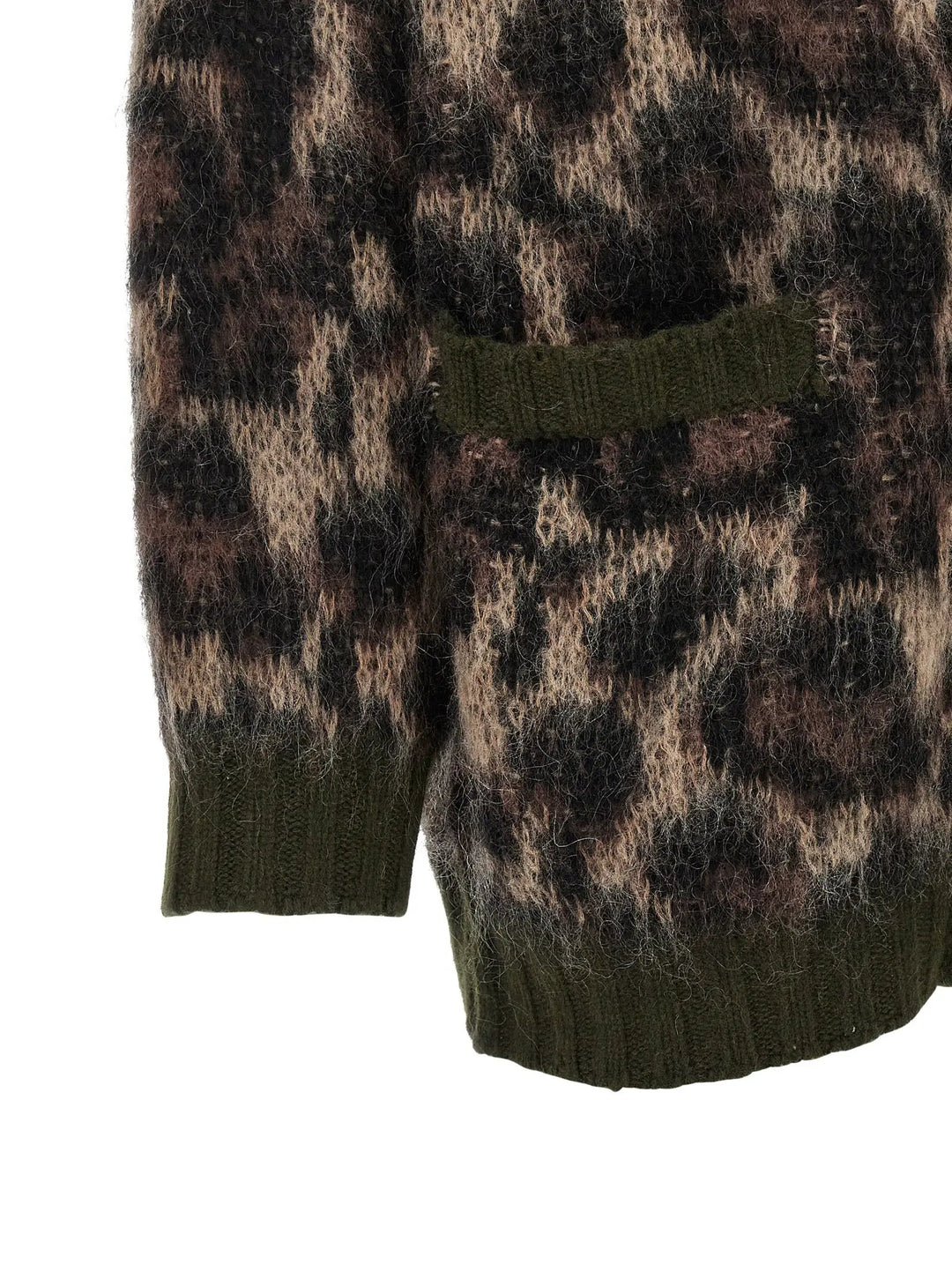 R13 Sample Sale | R13 Brown Nylon Cardigan - | Designer outlet