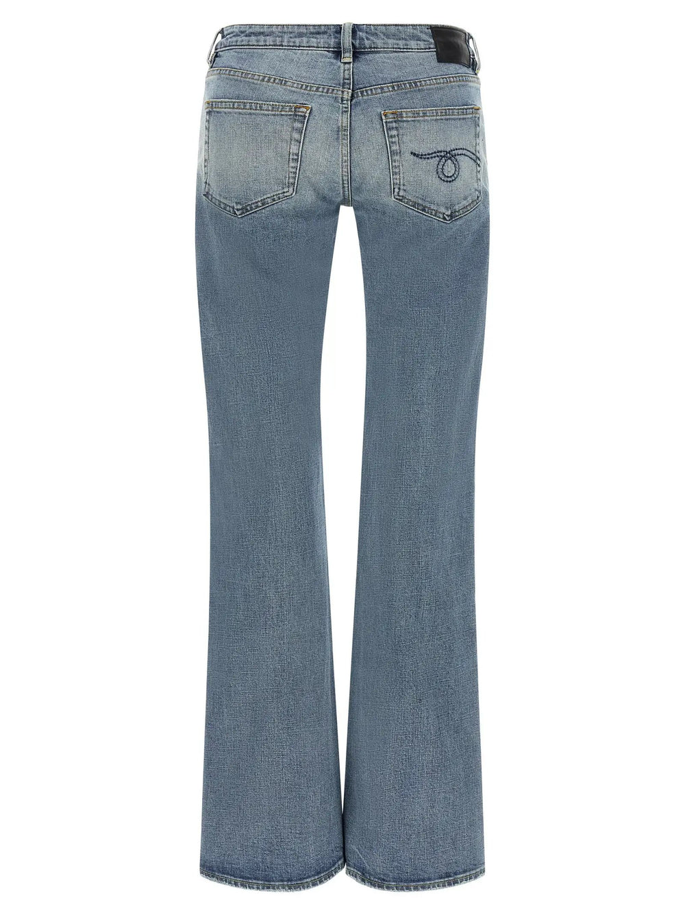 R13 Sample Sale | R13 Blue Cotton Flared Jeans - | Designer outlet
