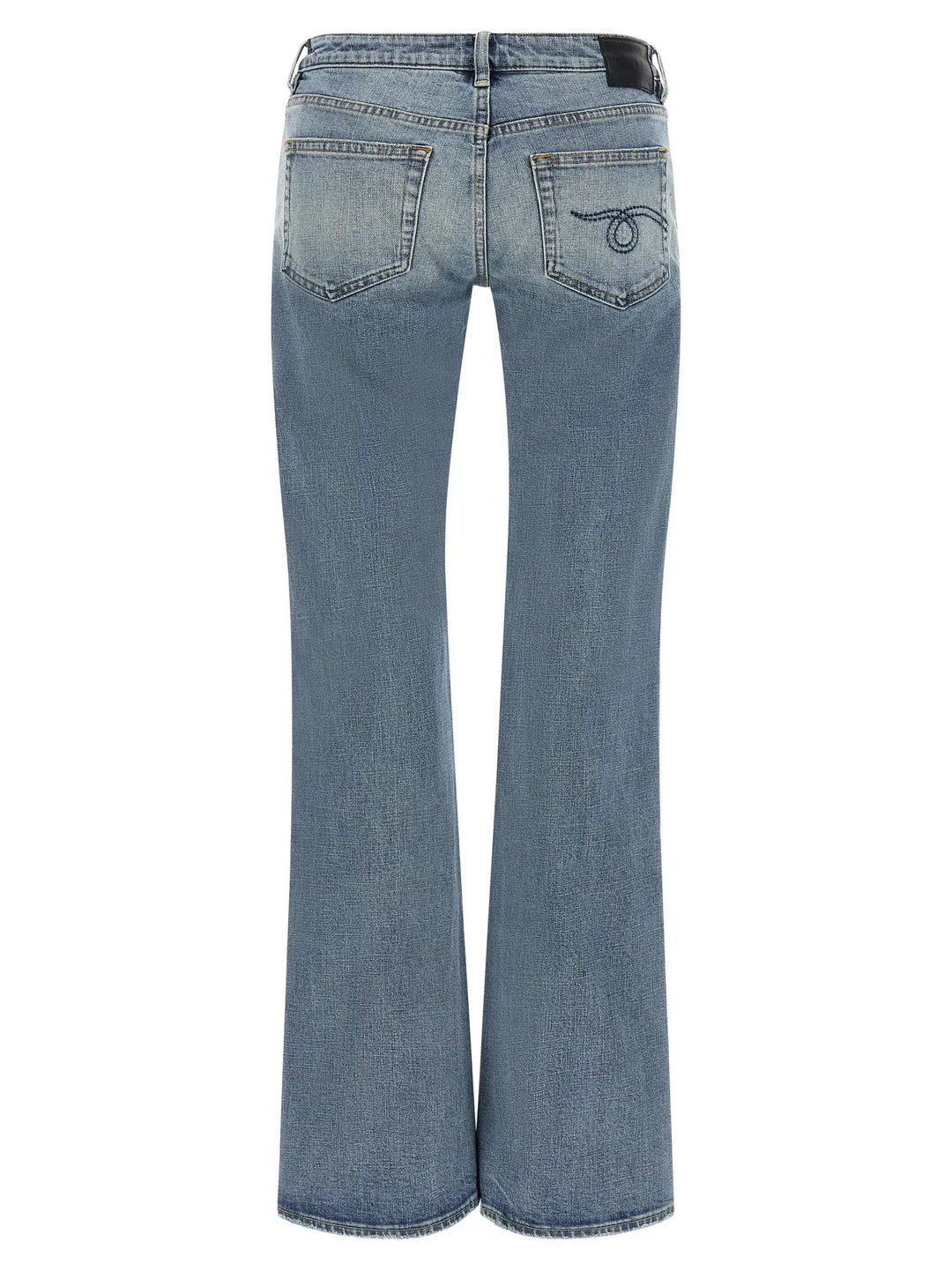 R13 Sample Sale | R13 Blue Cotton Flared Jeans - | Designer outlet