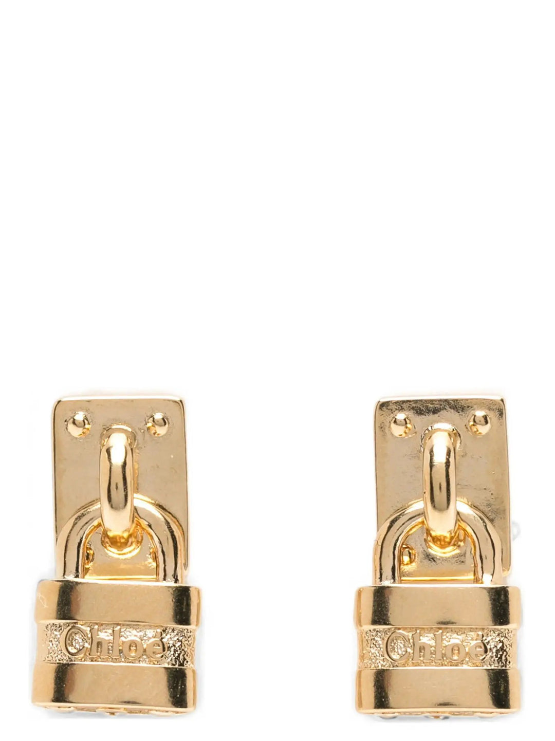Chloé Sample Sale | Chloé Gold Brass Earrings - | Designer outlet