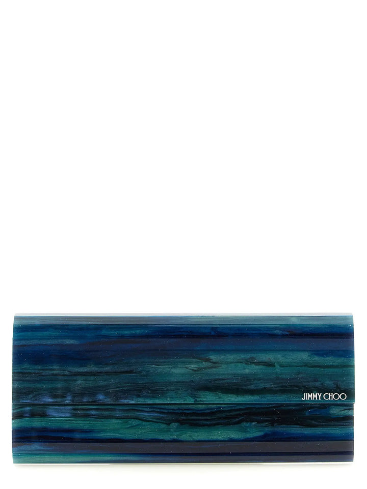 Jimmy Choo Sample Sale | Jimmy Choo Bicolor Polyester Clutch Bag - | Designer outlet