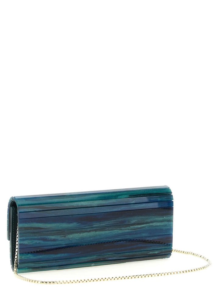 Jimmy Choo Sample Sale | Jimmy Choo Bicolor Polyester Clutch Bag - | Designer outlet