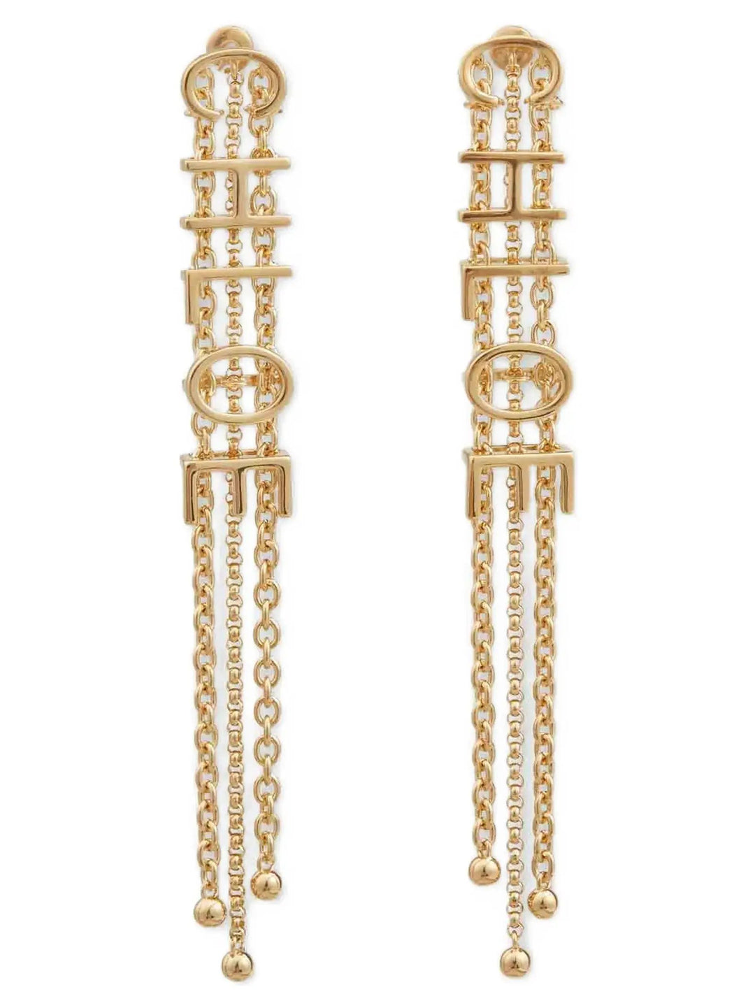 Chloé Sample Sale | Chloé Gold Brass Earrings - | Designer outlet