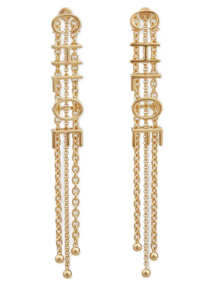Chloé Sample Sale | Chloé Gold Brass Earrings - | Designer outlet