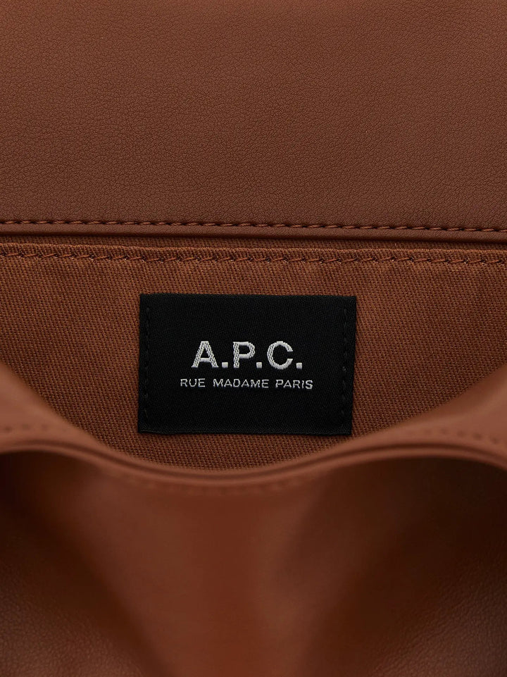 A.P.C. Sample Sale | A.P.C. Brown Polyester Handbag - | Designer outlet