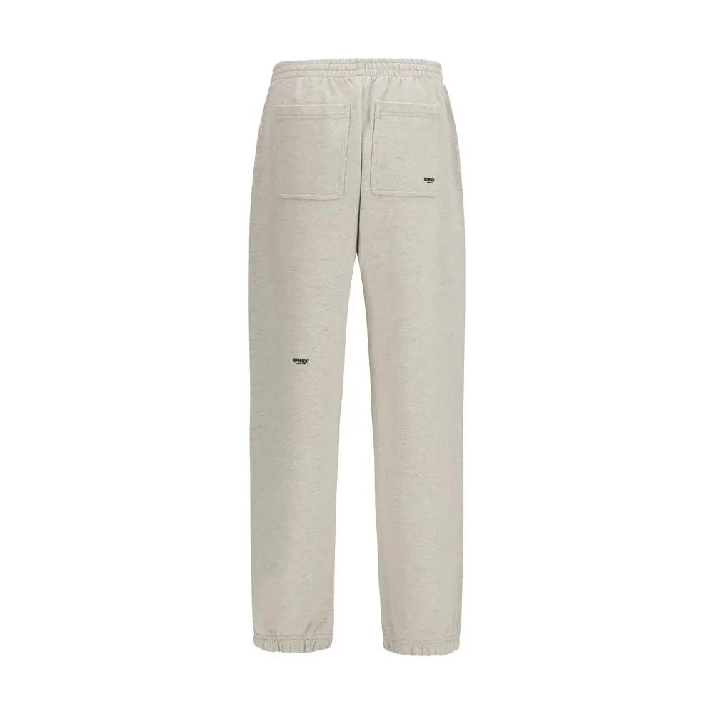 Represent Beige Cotton Casual Pants
