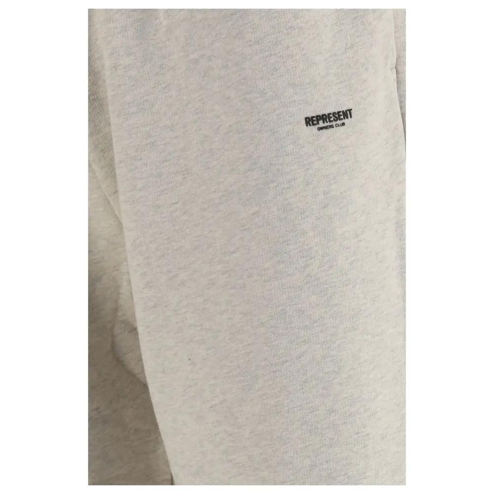 Represent Beige Cotton Casual Pants