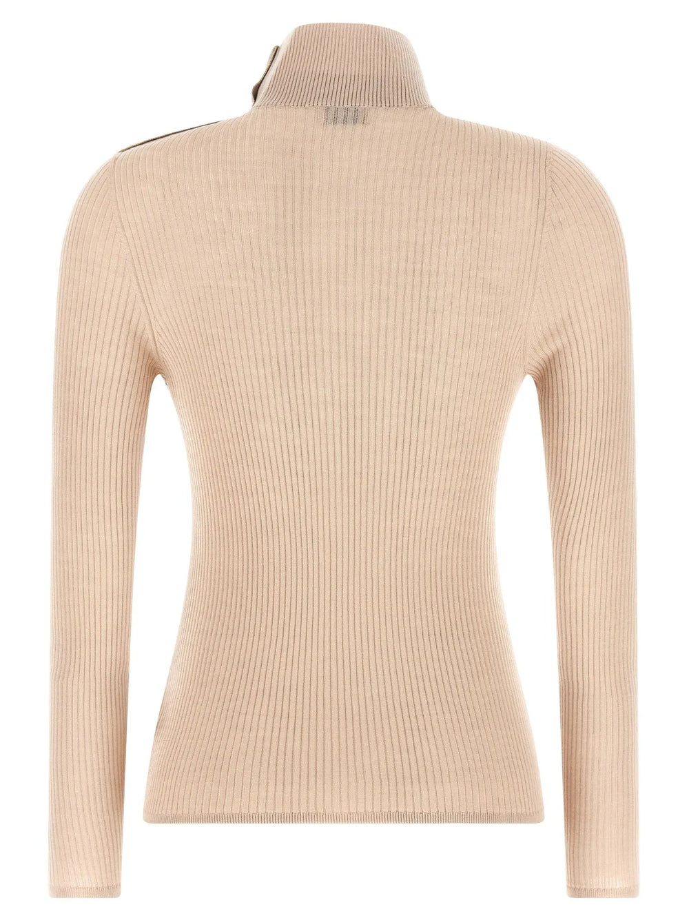 Moncler Sample Sale | Moncler Beige Virgin Wool Cardigan - | Designer outlet