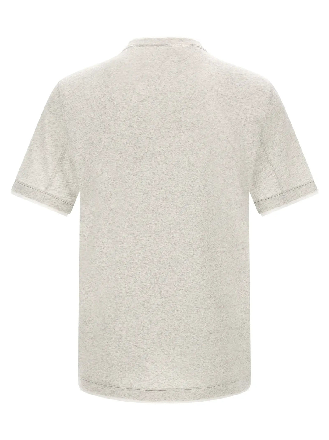 Brunello Cucinelli Sample Sale | Brunello Cucinelli Gray Cotton T-Shirt - | Designer outlet