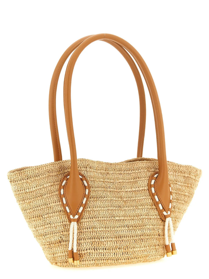 Christian Louboutin Sample Sale | Christian Louboutin Beige Raffia Tote Bag - | Designer outlet