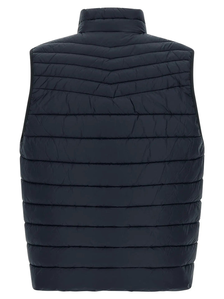 Hugo Boss Sample Sale | Hugo Boss Blue Recycled Polyamide Sleeveless Jacket - | Designer outlet