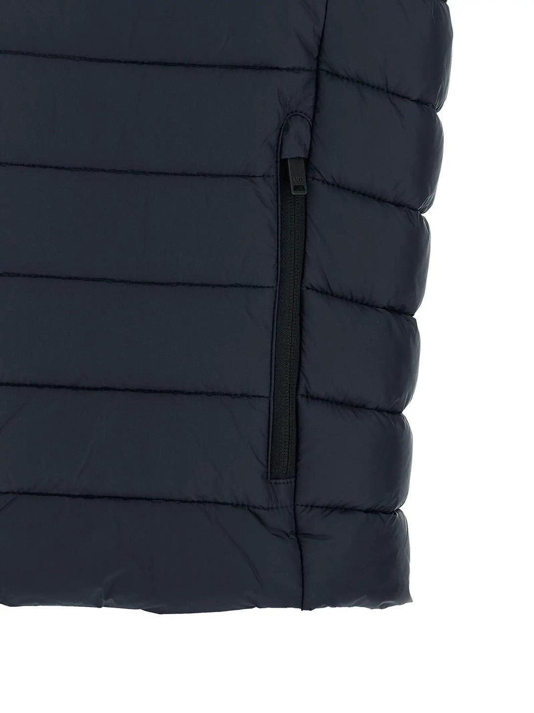 Hugo Boss Sample Sale | Hugo Boss Blue Recycled Polyamide Sleeveless Jacket - | Designer outlet