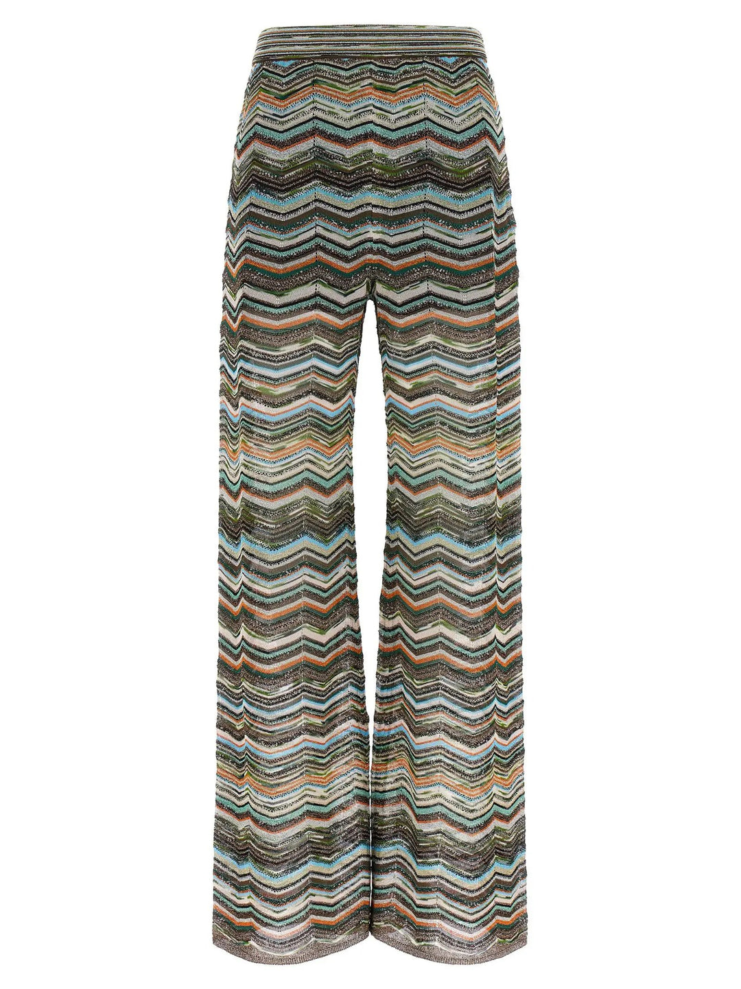 Missoni Sample Sale | Missoni Multicolor Viscose Flared Pants - | Designer outlet