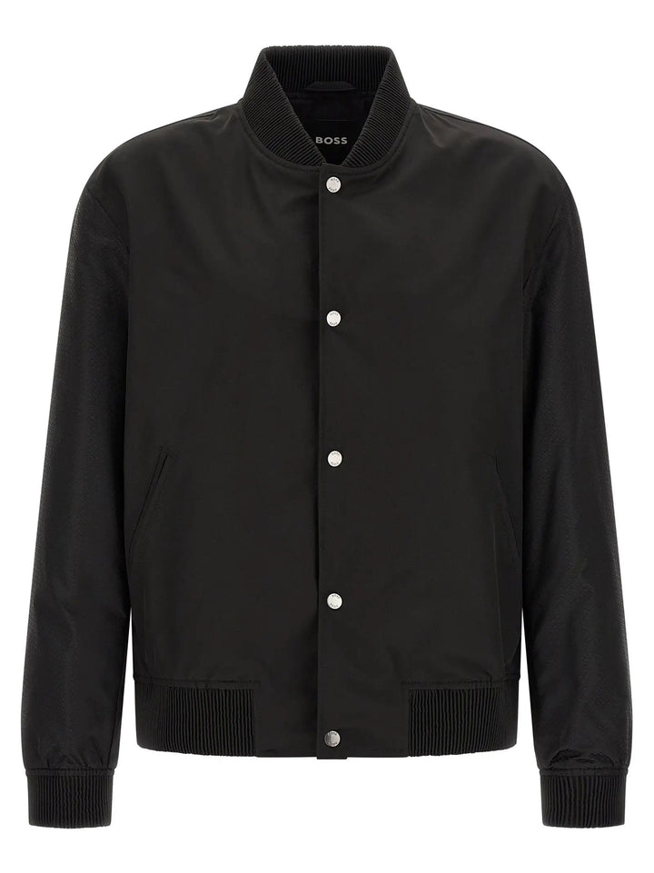 Hugo Boss Sample Sale | Hugo Boss Black Polyester Bomber - | Designer outlet