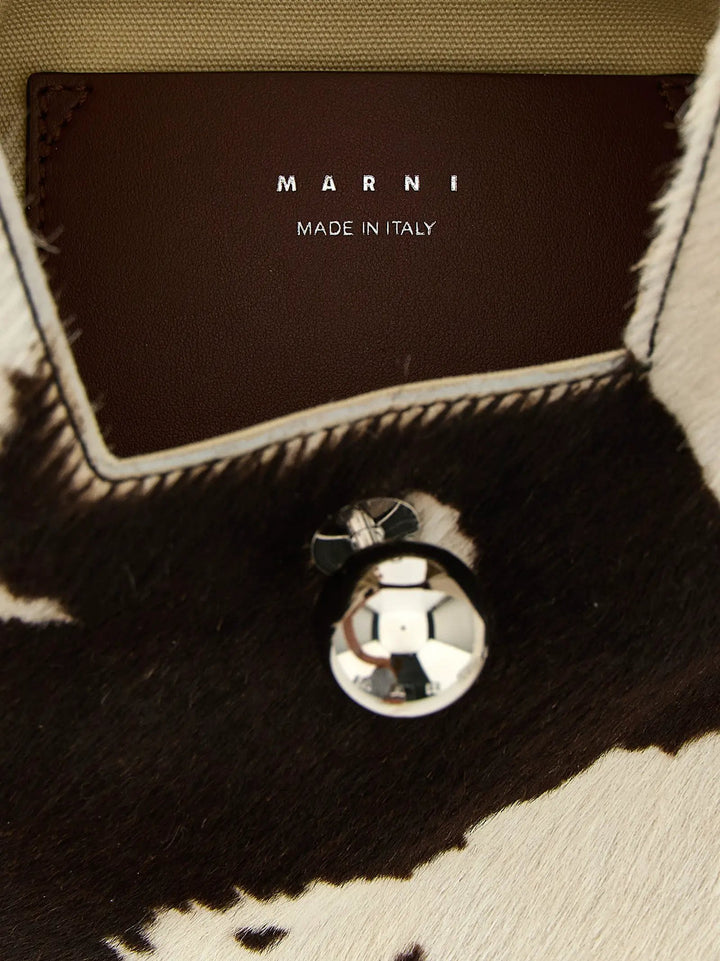 Marni Sample Sale | Marni Brown Calfskin Handbag - | Designer outlet