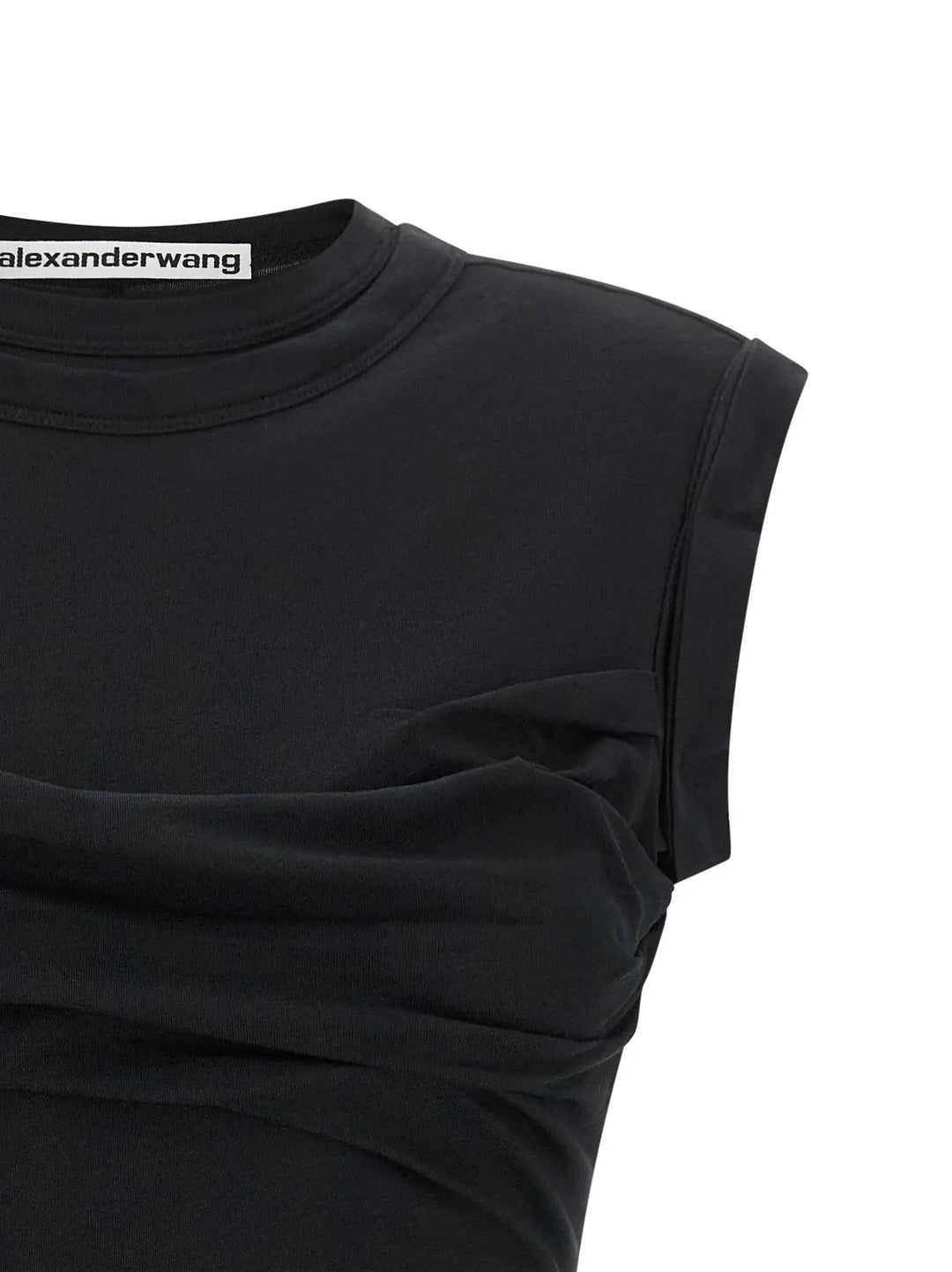 Alexander Wang Sample Sale | Alexander Wang Black Cotton Short Dress - | Designer outlet