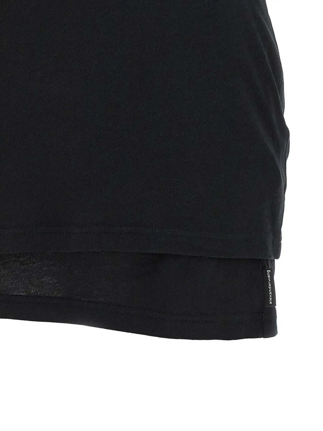 Alexander Wang Sample Sale | Alexander Wang Black Cotton Short Dress - | Designer outlet