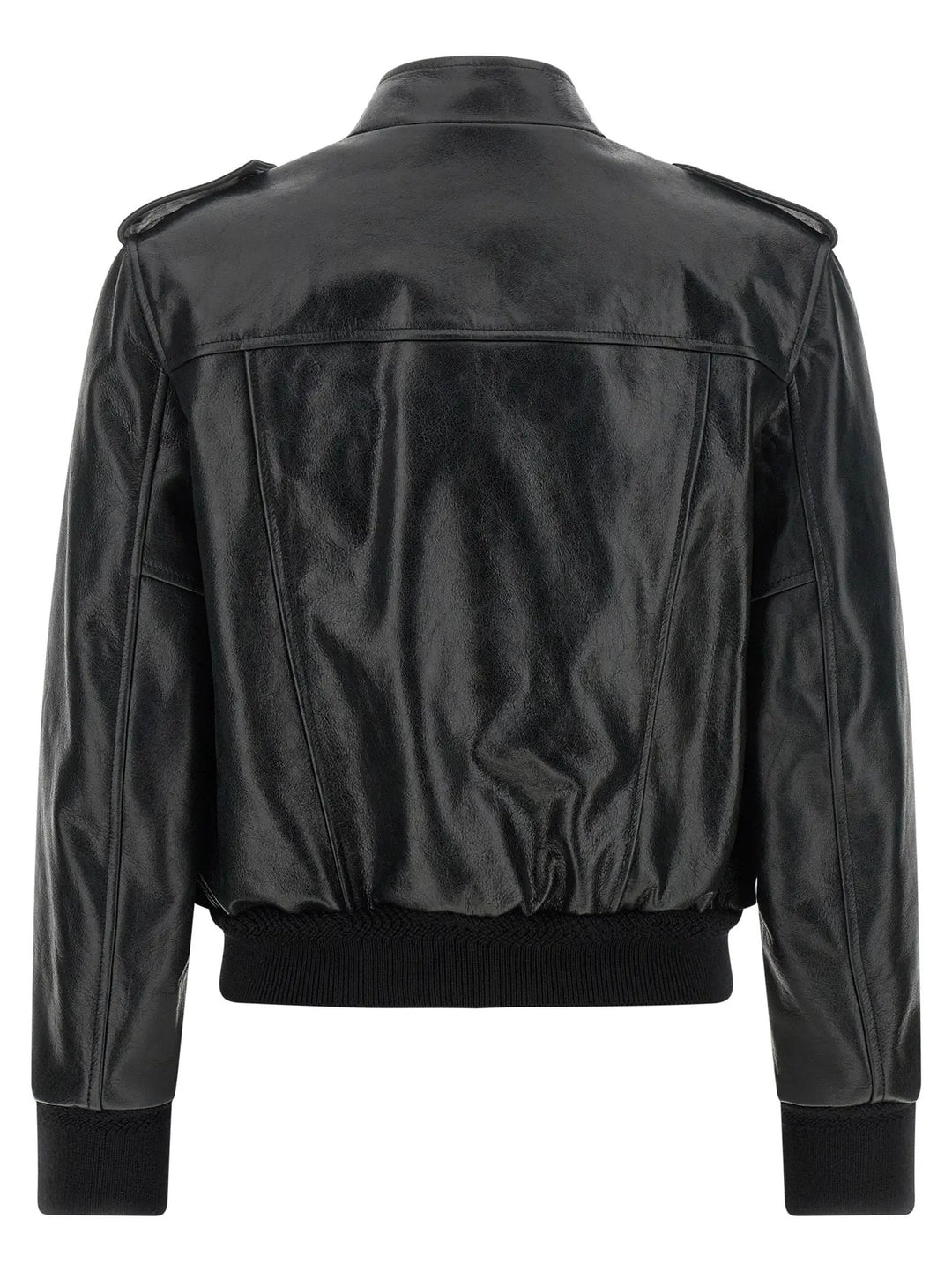 Tom Ford Sample Sale | Tom Ford Black Lamb Leather Leather Jacket - | Designer outlet