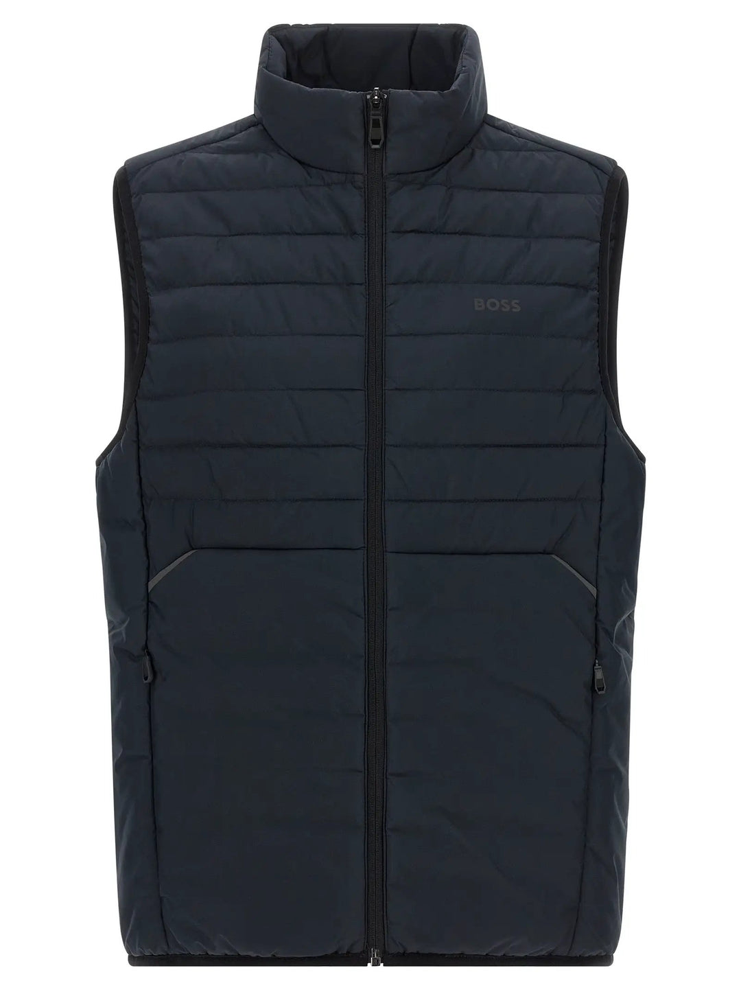 Hugo Boss Sample Sale | Hugo Boss Blue Polyester Sleeveless Jacket - | Designer outlet