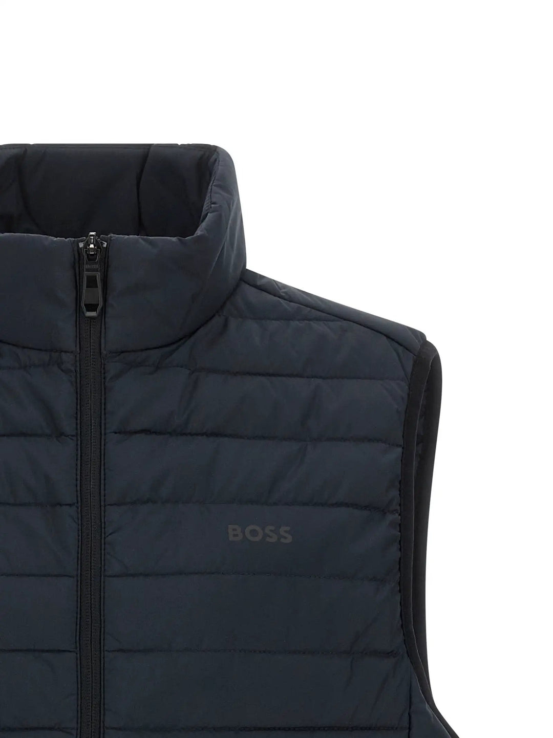 Hugo Boss Sample Sale | Hugo Boss Blue Polyester Sleeveless Jacket - | Designer outlet