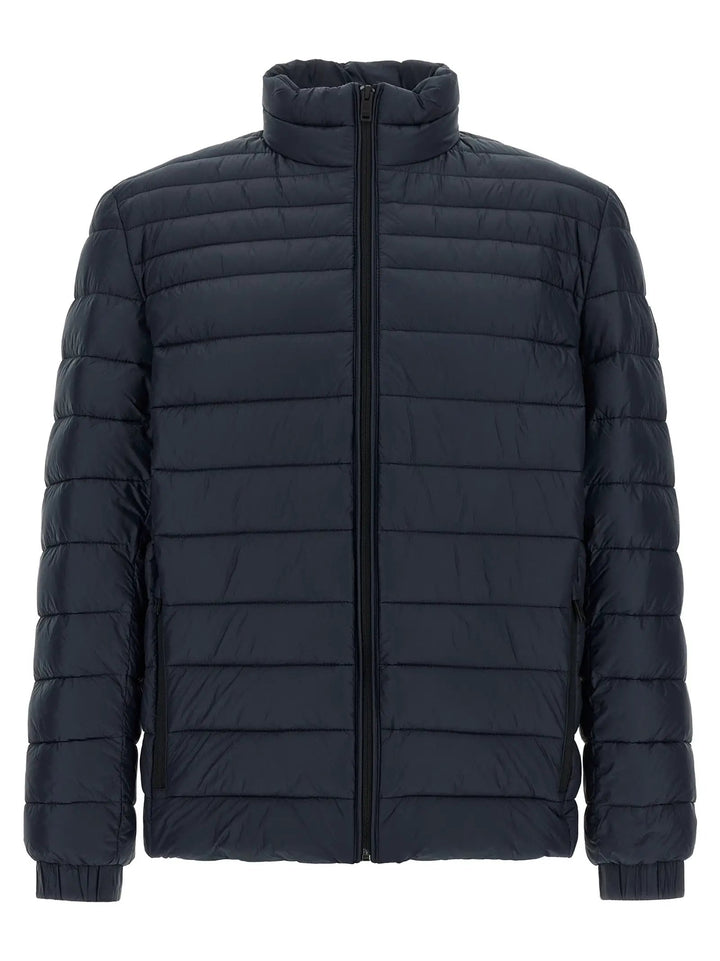 Hugo Boss Sample Sale | Hugo Boss Blue Polyamide Full-Length Jacket - | Designer outlet
