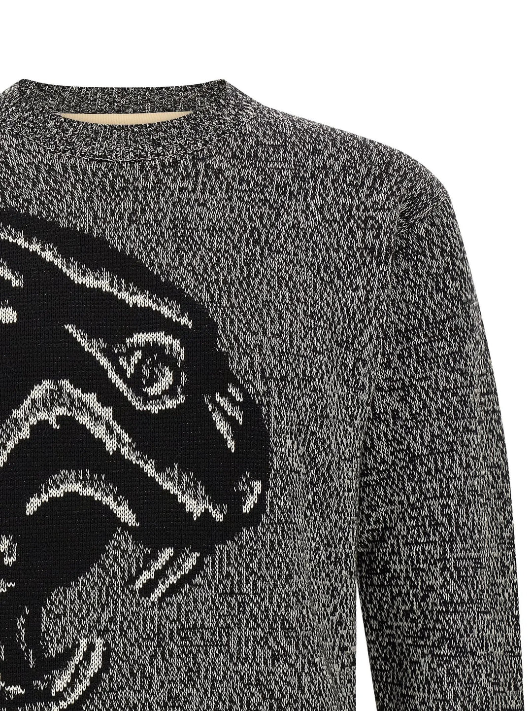 Valentino Garavani Sample Sale | Valentino Garavani Bicolor Virgin Wool Cardigan - | Designer outlet