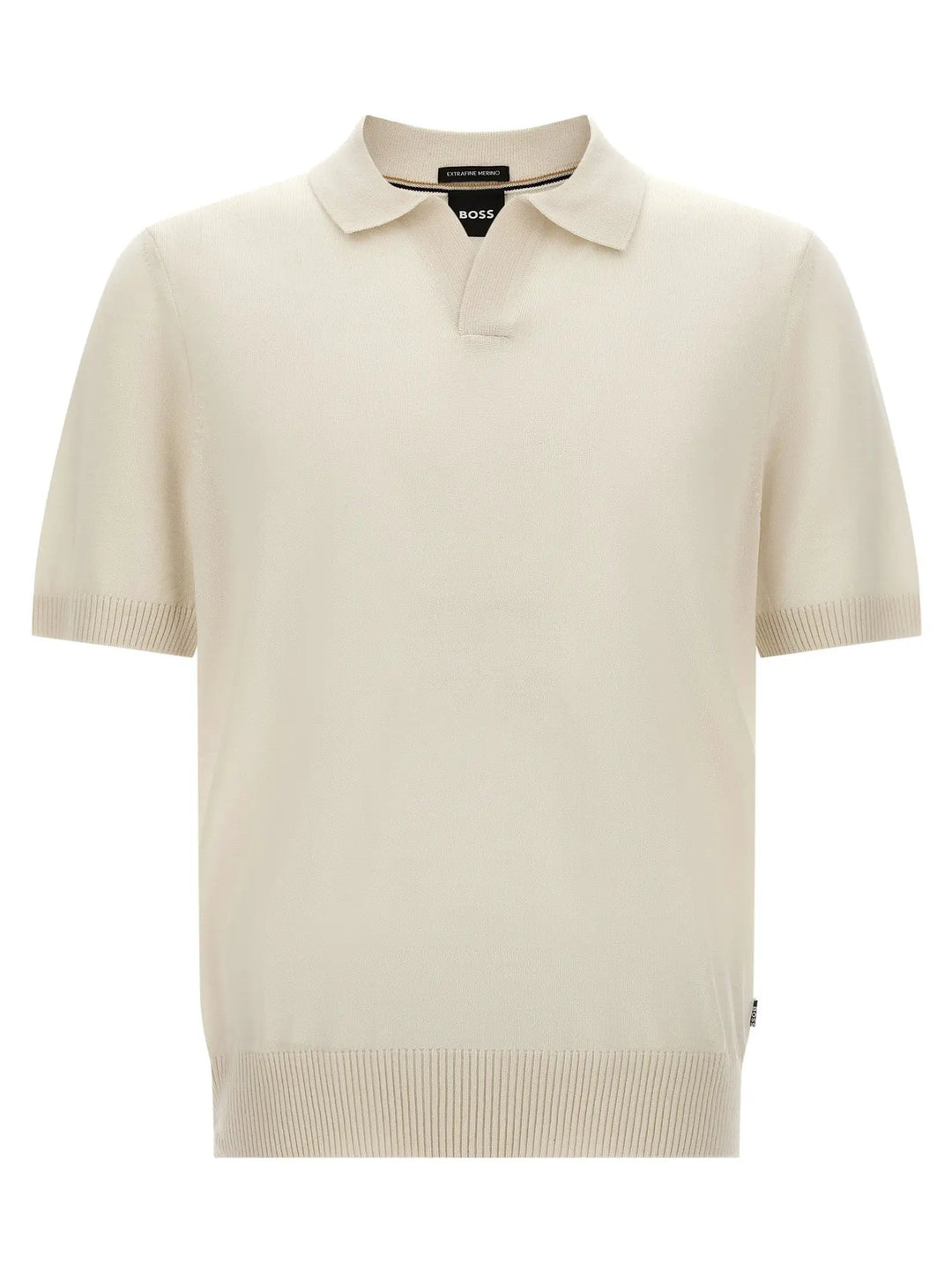 Hugo Boss Sample Sale | Hugo Boss White Virgin Wool Polo Shirt - | Designer outlet