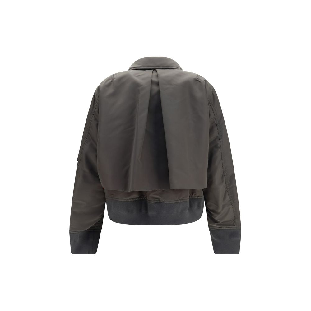 Sacai Sample Sale | Sacai Bicolor Nylon Bomber - | Designer outlet