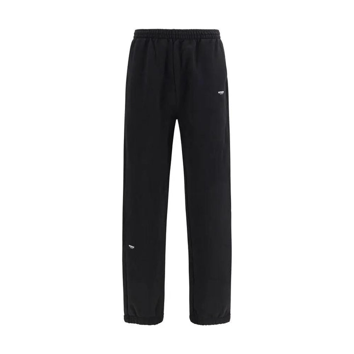 Represent Black Cotton Athletic Pants