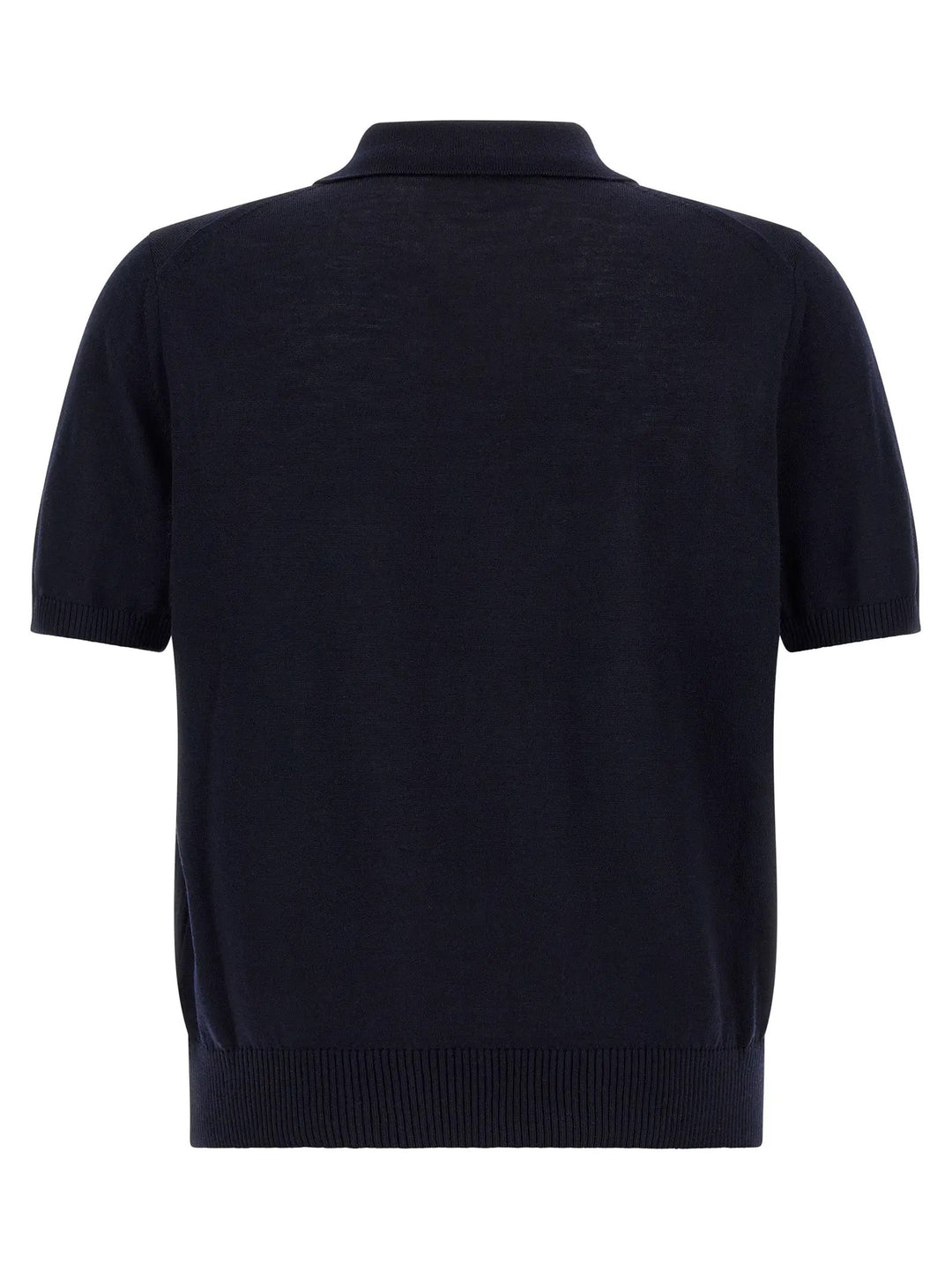 Hugo Boss Sample Sale | Hugo Boss Blue Virgin Wool Polo Shirt - | Designer outlet