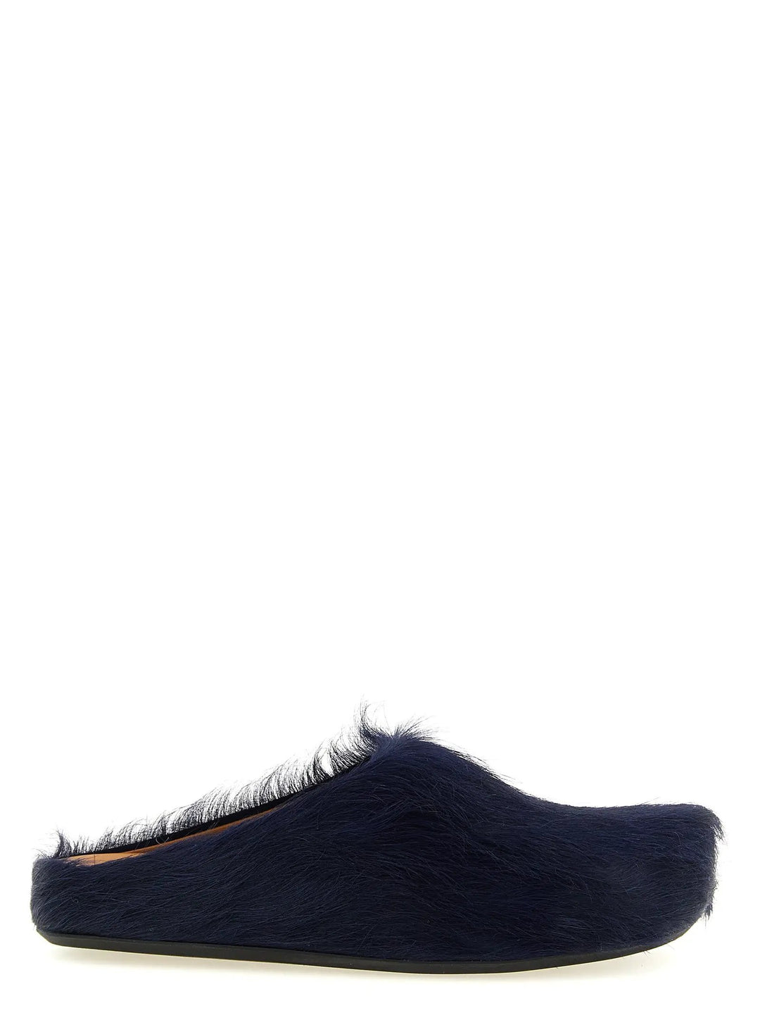 Marni Sample Sale | Marni Blue Calfskin Mules - | Designer outlet